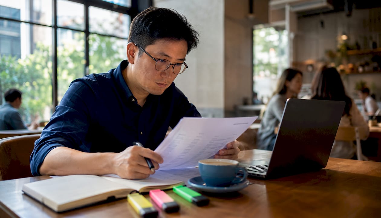 Cybersecurity expert reviewing privilege access logs